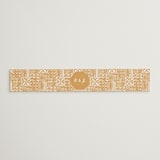 "Tribal Rythm" - Belly Bands in Amber by Selima Akhter - Detail