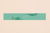 "Eucalyptus Leaves" - Belly Bands in Eucalyptus by Shannon Chen of Four Wet Feet Studio - Assembled with Invitation