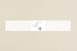 "Darling and Dashing" - Belly Bands in Blush by Alston Foster - Assembled with Invitation