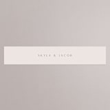 "Mountains" - Belly Bands in Ivory by Angela Thompson - Assembled with Invitation