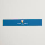 "Blossoms Abound" - Belly Bands in Cobalt by Genna Blackburn - Assembled with Invitation