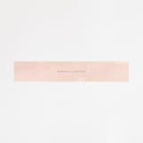 "Overlapping" - Belly Bands in Blush by Jennifer Wick - Assembled with Invitation