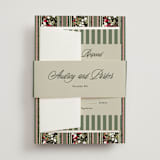 "holiday ribbon" - Belly Bands in Ruby by Jackie Crawford - Front