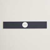 "Painted Trails" - Belly Bands in Navy by Alethea and Ruth - Assembled with Invitation