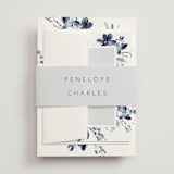 "Love Story" - Belly Bands in Indigo by Leah Bisch - Front