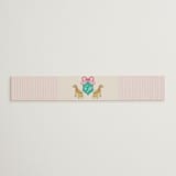 "Whimsical Hand Illustrated Crest" - Belly Bands in Peony by Jackie Crawford - Assembled with Invitation