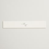 "Chic Script" - Belly Bands in Garden by Kelly Schmidt - Assembled with Invitation