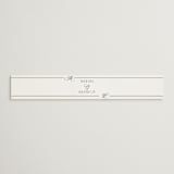 "Black Tie Elegance" - Belly Bands in Tuxedo by Nicoletta Savod - Assembled with Invitation