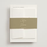 "modern classic" - Belly Bands in Jasmine by Pippa Shaw - Front