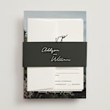 "As if a Dream" - Belly Bands in Cloud by Pine Street Creative - Front