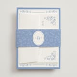 "Constance" - Belly Bands in Sky by Robert and Stella - Front