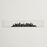 "Big City - New York City" - Belly Bands in Light Taupe by Hooray Creative - Assembled with Invitation