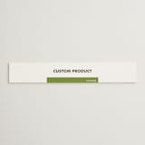 "Completely Custom Cards" - Belly Bands in Custom by Minted Custom - Front