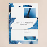 "blue tides" - Belly Bands in Sea Blue by Erin Deegan - Front