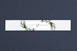 "Botanical Frame" - Belly Bands in Fern by Kate Ahn - Assembled with Invitation