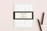 "Forever" - Belly Bands in Blush by Susan Moyal - Front