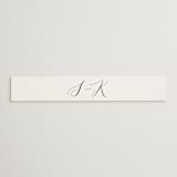 "Nothing Compares To You" - Belly Bands in Cream by Design Lotus - Assembled with Invitation
