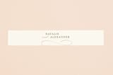 "Winter Flourish" - Belly Bands in Petal Pink by Annie Clark - Assembled with Invitation