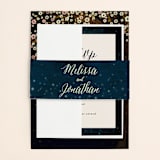 "Outside" - Belly Bands in Navy by Rebecca Bowen - Front