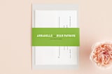 "Fling" - Belly Bands in Leaf by Andrea Mentzer - Front
