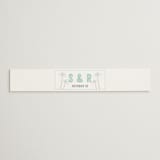 "Passport" - Belly Bands in Seafoam by Sarah Curry - Assembled with Invitation