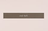 "Sweet scallop" - Belly Bands in Taupe by Annie Clark - Assembled with Invitation