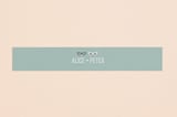 "Shades" - Belly Bands in Celadon by Olive and Violet - Assembled with Invitation