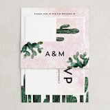 "Cacti" - Belly Bands in Rose Crystal by Cass Loh - Front