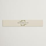 "Rustic Love" - Belly Bands in Parchment by GeekInk Design - Assembled with Invitation