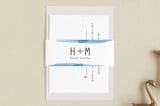 "Modern Water" - Belly Bands in Celestial by Olivia Raufman - Front
