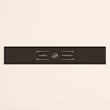 "Until Death" - Belly Bands in Golden by Katie Zimpel - Assembled with Invitation