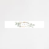 "Romantic Eucalyptus" - Belly Bands in Sage by Petra Kern - Assembled with Invitation
