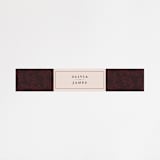 "Midnight Botanicals" - Belly Bands in Cranberry by Susan Moyal - Assembled with Invitation