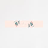 "Boho botanics" - Belly Bands in Coral by Creo Study - Assembled with Invitation