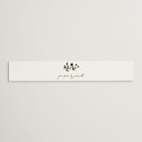 "green rush" - Belly Bands in Snow by Anupama - Assembled with Invitation