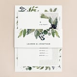 "Euca On A Whim" - Belly Bands in Navy by Palm Bridal - Front