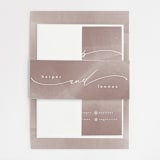 "plain paint" - Belly Bands in Taupe by Phrosné Barwood - Front