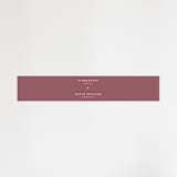 "Mod Brush" - Belly Bands in Blush by Lisa Fee Paura - Assembled with Invitation
