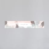 "Sea Froth" - Belly Bands in Blush by Creo Study - Assembled with Invitation