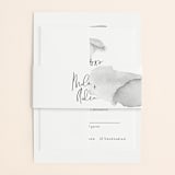 "Moxie" - Belly Bands in Ink by Design Lotus - Front