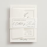 "Love Story" - Belly Bands in Alabaster by Liz Conley - Front