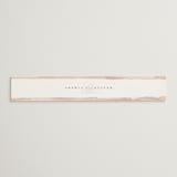 "First Love" - Belly Bands in Blush by Pixel and Hank - Assembled with Invitation