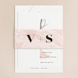 "thespian" - Belly Bands in Coral by silverscreen studio - Front