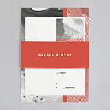 "Alexis" - Belly Bands in Coral by Calee A.H. Cecconi - Front