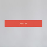 "Alexis" - Belly Bands in Coral by Calee A.H. Cecconi - Assembled with Invitation