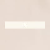 "Angled" - Belly Bands in Onyx by GeekInk Design - Assembled with Invitation