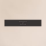 "Ridgeline" - Belly Bands in Ivory by Eric Clegg - Assembled with Invitation