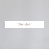 "Batikka" - Belly Bands in Blush by Paper Raven Co. - Assembled with Invitation