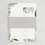 "Spring Wildflowers" - Belly Bands in Garden by Christie Elise - Front