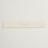 "Falling Foliage" - Belly Bands in Stone by Robert and Stella - Assembled with Invitation